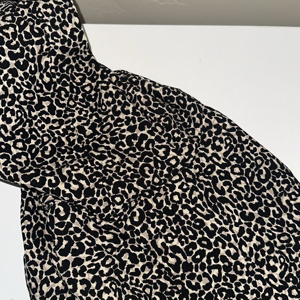 Rafaella Leopard Print Pants Stretchy Size 14 - Picture 5 of 6